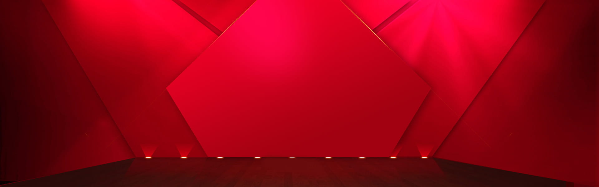 红色灯光舞台背景图免费下载