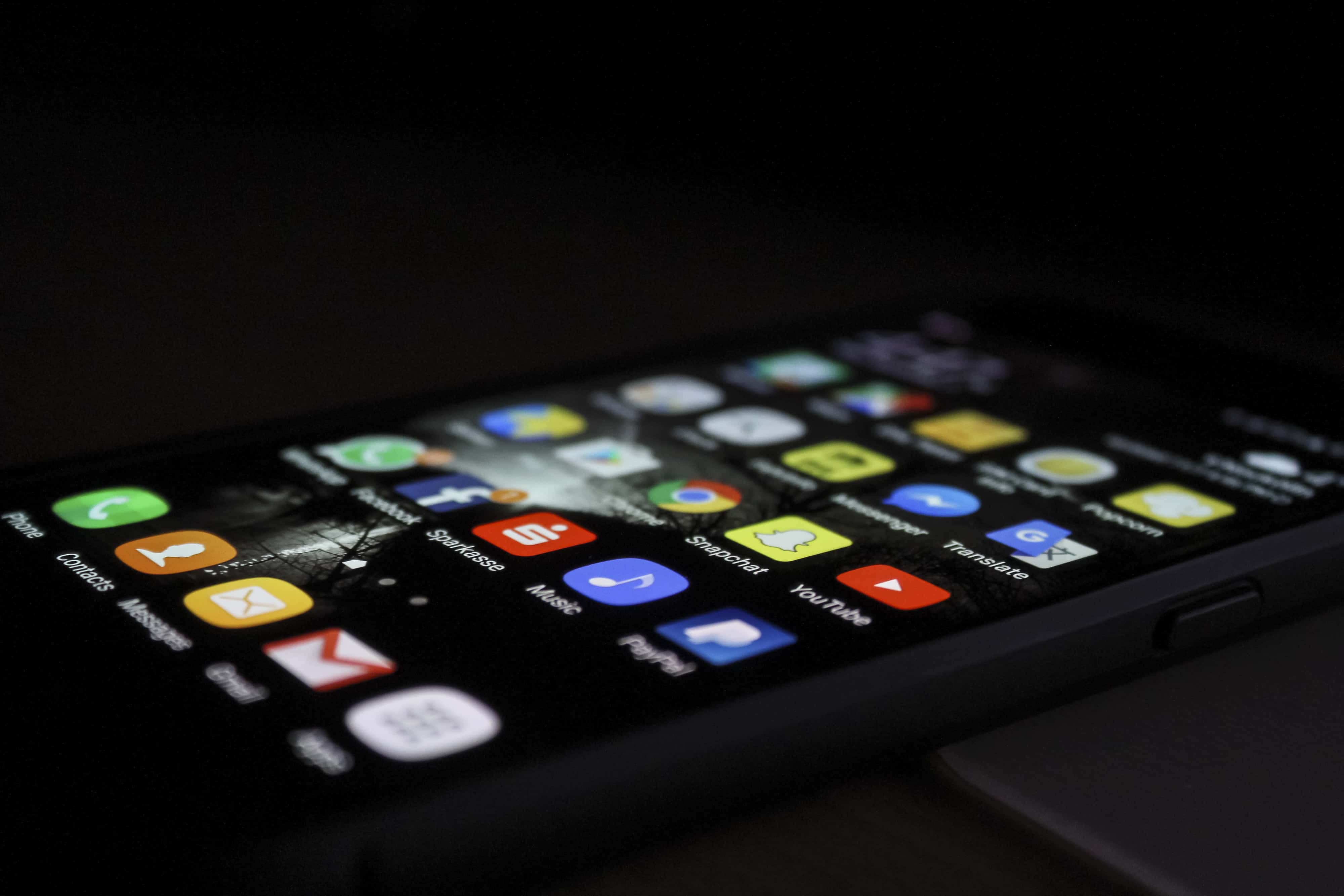 互联网科技手机屏幕高清图免费下载